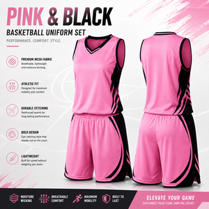 Uniformes de la Liga de Baloncesto, Camiseta y Pantalones Cortos Personalizados para Equipos, Ropa Deportiva Sublimada de Alto Rendimiento - Product Image 1
