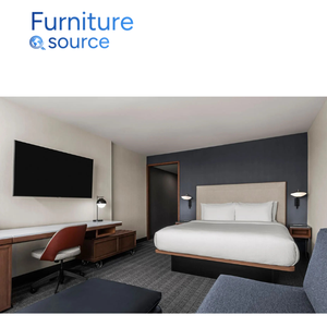 เฟอร์นิเจอร์โรงแรมที่มีนวัตกรรมการออกแบบเฟอร์นิเจอร์โรงแรมสำหรับห้องพักพร้อมแผง MDF + HPL ส่งตรงจากโรงงานเวียดนาม - Product Image 3