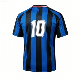 Ensemble de maillots de handball pour hommes, manches courtes, uniforme respirant, séchage rapide, tenue d'équipe, kit sportif, impression de numéro personnalisée, 100% polyester, unisexe - Product Image 4