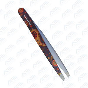 Professional Stainless Steel Slant & <b>Pointed</b> Tweezers Beauty Instruments Hair <b>Removal</b> <b>Tool</b> for Men and Women - Product Image 3