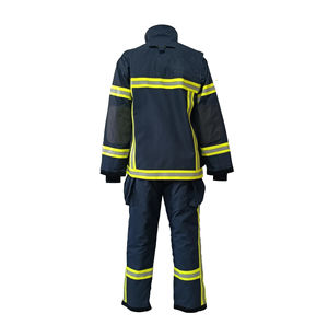 Vêtements de travail unisexes en polyester fluorescent haute visibilité avec impression par transfert thermique à détection d'aiguilles - Product Image 5