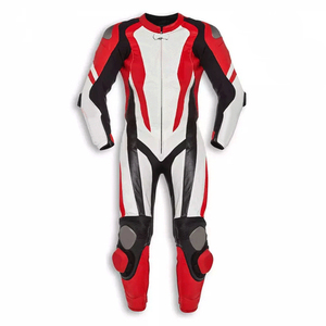 Combinaison de moto en cuir de vachette, équipement de moto, service OEM, équipement de course moto en cuir, combinaison de protection pour la moto - Product Image 5