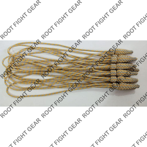 Fabricants de noeud d'épée bleu doré à usage cérémoniel fabriqué en fil métallique de lingot noeud d'épée - Product Image 6