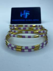 <b>Resin</b> Brass Bangles Handmade Women's Ethnic Party Jewelry Low MOQ Wholesale Exporter India Factory Direct - Product Image 3
