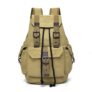 Lightweight Tactical Outdoor <b>Waterproof</b> <b>Backpack</b> Zipper 20-35L Capacity 15 Inches Unisex Daily <b>School</b> Use Polyester Lining - Product Image 1