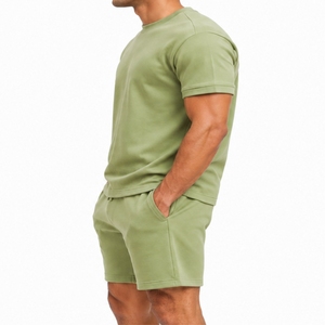 <b>Men</b> Premium <b>T</b> <b>Shirt</b> <b>And</b> <b>Shorts</b> <b>Set</b> Premium Summer <b>Set</b> Comfortable Daily Wear Modern Casual Fashion Soft Cotton Comfort Lifestyle - Product Image 3