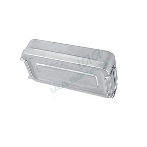 ถาดใส่เครื่องมือสแตนเลสแบบแมนนวลพร้อมฝาปิด ใช้ได้หลากหลายวัตถุประสงค์สำหรับการฆ่าเชื้อและการจัดเก็บเครื่องมืออย่างปลอดภัย - Product Image 6