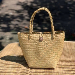 Las Mejores Bolsas de Mano para Mujer a Precio Económico, Bolsas de Playa de Paja de Seagrass, Bolsos de Mano para Mujer - Product Image 1
