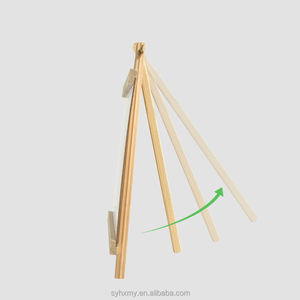 Caballete de madera para niños, <span class=keywords><strong>pizarra</strong></span> <span class=keywords><strong>blanca</strong></span> de dibujo ajustable y tablero de caballete, caballete de arte para 3 ~ 12 años, pintura para niños y niñas - Product Image 3