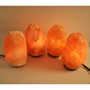 Premium Quality Himalayan <b>Pink</b> Natural Salt Lamp Wooden Base Home Decoration Night <b>Light</b> OEM Service - Product Image 2