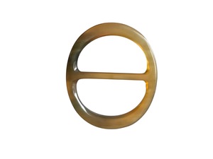 Anillo para Bufanda Ecológico de Cuerno de Búfalo con Acabado Pulido, Sujeción Segura y Elegancia Suave para Bufandas - Regalo de Año Nuevo y Halloween - Product Image 2