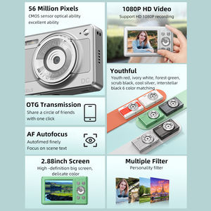 Appareil photo numérique rétro HD 1080P 56MP avec écran IPS de 2,88 pouces, zoom numérique 16X, autofocus, appareil photo compact pour vlogging et photographie - Product Image 3