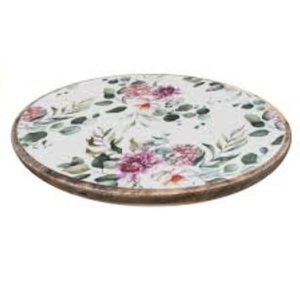 Tazón Redondo de Madera de Gran Tamaño, Tazón de Madera de Acacia para Frutas y Ensaladas, Tazón para Servir Hecho a Mano de Calidad Superior, Proveedor de la India - Product Image 3