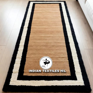 Alfombra decorativa 100% lana hecha a mano, alfombra de lana personalizada, alfombras para sala de estar, alfombras de verano para INDIAN TEXTILES H/L - Product Image 1