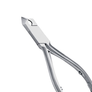 Professional Industrial Curved Blade Nail Pliers 11.5cm 11mm Wide Jaw Opening Podiatry Finger Toenail Clipper Sterilizable OEM - Product Image 5