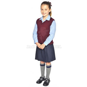 Conjunto de Uniforme Escolar JACOMO APPAREL para Niños, Unisex, Tela de Poliéster/Algodón, Camisas y Pantalones Cortos a Juego - Product Image 4