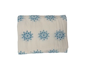 Tela de Algodón 100% Transpirable con Bordado Calado, Ligera, para Vestidos Étnicos de Mujer y Niña, Venta al Por Mayor - Product Image 4