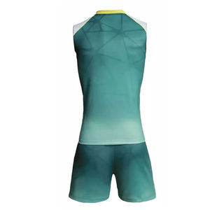 Custom Volleyball Jersey And Shorts Oem Odm High Quality Stretch Fabric Sportswear Manufacturer - Product Image 3