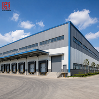 Kit de construction métallique préfabriqué en acier ZTSS facile à assembler pour hangar et usine, avec services de soudage et de découpe