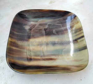 Bol en corne de buffle 100% naturel, dernier design et vaisselle artisanale, bol en corne de buffle à prix avantageux - Product Image 4