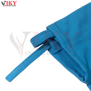 Uniformes de karaté sur mesure en toile 100 % coton bleu sarcelle haute durabilité, personnalisables OEM, 10oz, 12oz, 14oz – Vêtements d'arts martiaux - Product Image 6