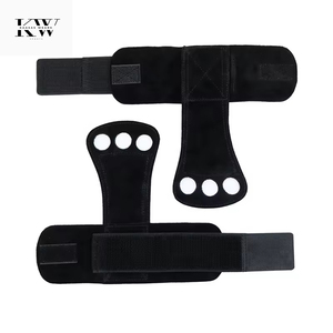 Professional Weightlifting Hand Grips with Wrist Support – Cowhide Leather Gym Grip Pads for Deadlifts & Pull-ups – Anti-Slip - Product Image 4