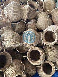 Intricate <b>Big</b> Vases for Home Decor Rattan Tabletop Vase Meticulous Rattan Woven Flower Vase - Product Image 6
