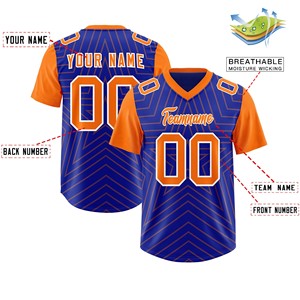 Jersey de Fútbol Americano para Adultos, Tela Interlock, Sublimación de Tinta, Diseño de Color Personalizado, Proveedor de Ropa Deportiva - Product Image 6