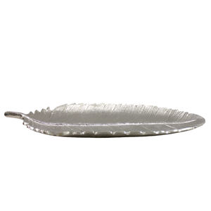 Classic Design Aluminum Leaf <b>Tray</b> Eco-Friendly Solid Durable <b>Tray</b> for Household Restaurant Tableware - Product Image 5