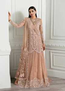 ชุดเดรส Anarkali Lehenga Choli แบบยาวประดับประดาอย่างหรูหราสไตล์ปากีสถาน สำหรับผู้หญิง ชุดเจ้าสาวงานแต่งงาน ชุดงานเลี้ยงสุดหรู ผ้าอะคริลิกกันยับ - Product Image 2