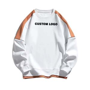 Hotsale Cotton Heavyweight Fleece Lined Crew Neck Pullover <b>Sweatshirt</b> High Quality Custom Logo Embroidered <b>Sweatshirts</b> - Product Image 1