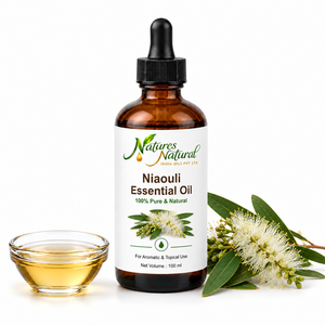Aceite Esencial de Niaouli 100% Puro Destilado al Vapor de Natures Natural, Aromaterapia Herbal para Todo Tipo de Piel - Product Image 2
