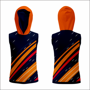 Vente en gros : Sweat à capuche léger et chaud sans manches, personnalisé pour équipes de baseball et clubs sportifs, séchage rapide, doux, idéal pour l'entraînement de performance estival. - Product Image 4