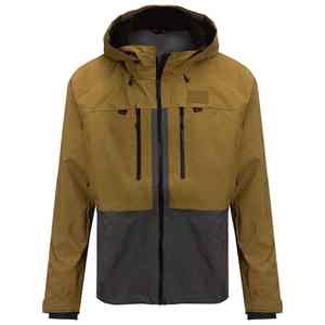 Veste coupe-vent unisexe imperméable pour l'extérieur avec capuche en toile, style formel, doublure chaude pour la randonnée et les voyages - Product Image 1