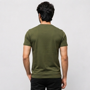 เสื้อยืดผู้ชาย พรีเมียม สวมใส่สบาย ผ้าฝ้ายเนื้อนุ่ม ทรงพอดีตัว ดีไซน์ทันสมัย สำหรับใส่ในชีวิตประจำวัน สตรีทแวร์ กิจกรรมกลางแจ้ง - Product Image 3