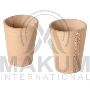 Custom Handmade Eco-Friendly Durable Leather <b>Dice</b> Shaker Cup for Parties-MAKUM INTERNATIONAL - Product Image 3