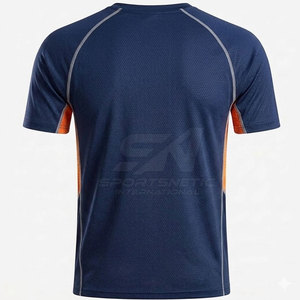 เสื้อยืดออกกำลังกายผู้ชายทรงสปอร์ต ทรงเข้ารูป ผ้าซับเหงื่อ เหมาะสำหรับการฝึกฟิตเนสและการออกกำลังกาย - Product Image 2