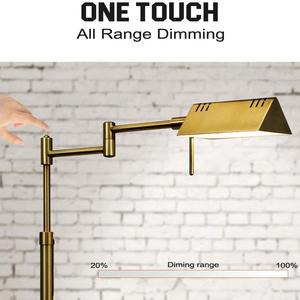 Lampe de sol LED moderne à intensité variable avec température de couleur réglable et télécommande pour l'éclairage du salon et de la chambre - Product Image 6