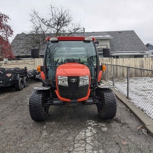 Tracteur à roues Kubota L6060 4x4, 70 CV, moteur avancé, pompe, boîte de vitesses, roulement, conçu pour l'agriculture intensive, machine de qualité supérieure - Product Image 4