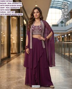 Lehenga Choli Royal Divine, tenue traditionnelle pour femmes, longueur au sol, pour les fêtes - Product Image 1