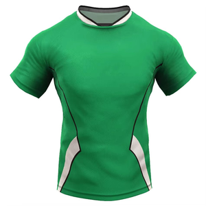 Conjuntos de Uniformes de Rugby Personalizados, Resistentes y Sólidos, 100% Poliéster, Transpirables, de Secado Rápido, Antibacterianos, Anti-UV, Tallas Grandes, Unisex - Product Image 4