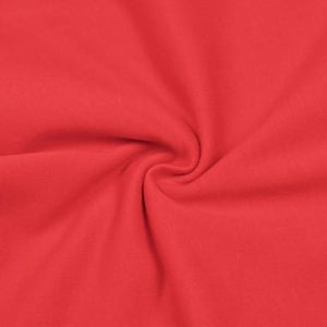 Sweat-shirt à capuche court rouge pour femme, imprimé cœur, manches longues, en molleton de coton respirant tricoté - Product Image 6