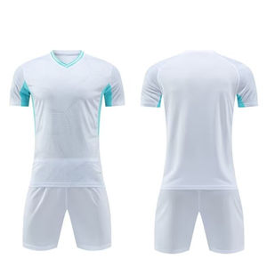 Camiseta de Fútbol de Malla Lisa al por Mayor, Uniforme Deportivo Retro de Fútbol Americano 2024, Uniforme de Fútbol para Adultos - Product Image 2