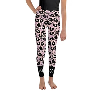 2023 Trendy Digital Printed <b>Equestrian</b> Breeches High Quality Seamless Elastic Polyest Riding Tights Jodhpurs for Kids Horse - Product Image 1