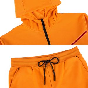 Ensemble de survêtement deux pièces en polyester/nylon épais, veste zippée respirante et pantalon pour un look décontracté et stylé - Product Image 5
