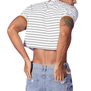 Camiseta de Hombre Premium de Alta Calidad, 240GSM, Algodón Grueso, Hombros Caídos, Transpirable, Suave, Informal, Holgada, para Verano, 2026 - Product Image 6