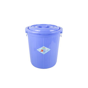 Cubo de almacenamiento de agua de plástico de 25L con tapa, duradero e impermeable para uso diario, agua hirviendo aplicable - Product Image 1