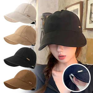 Sombrero de Sol Unisex para Verano, Viajes al Aire Libre, Playa, Protección UV, Gorra de Béisbol Deportiva, Visera Grande Ajustable - Product Image 1
