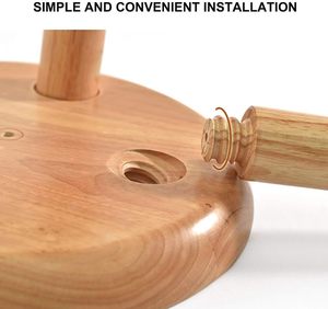 Wholesale Traditional Rustic Eco-Friendly Wooden Home <b>Stools</b> and Ottomans Home Decor Chair Vietnam Factory - Product Image 2