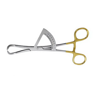 Calibrador de mapeo óseo manual para implantes dentales, con mangos dorados, de acero inoxidable de grado alemán, para cirugía oral de precisión - Product Image 4
